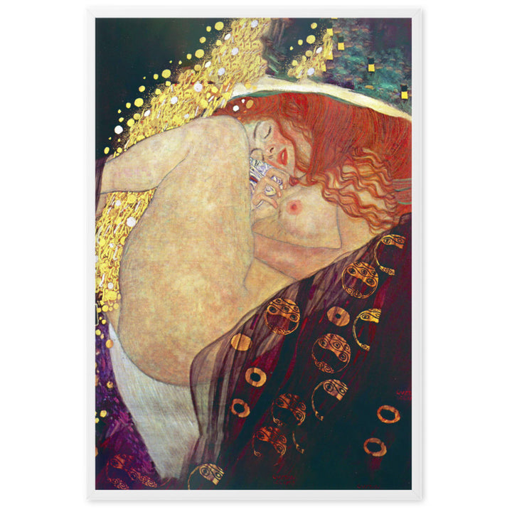 Poster - Gustav Klimt, Danae Weiß / 61×91 cm (24"x36") artlia