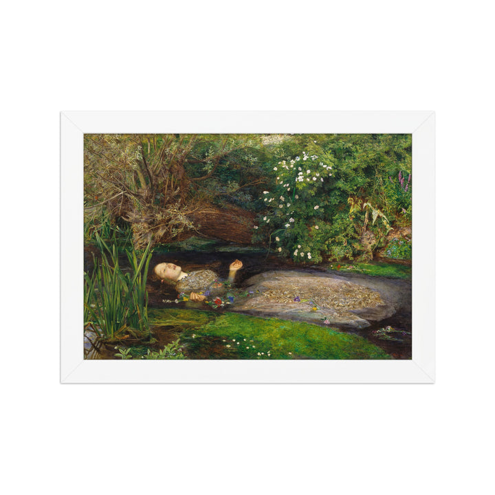 Poster - John Everett Millais, Ophelia John Everett Millais Weiß / 21×30 cm artlia