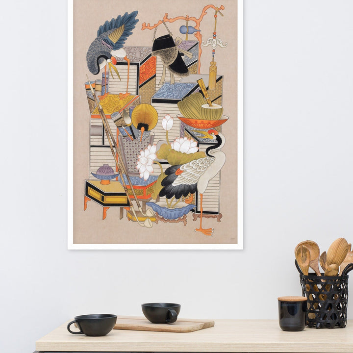 Poster - Longing for Knowledge with Crane