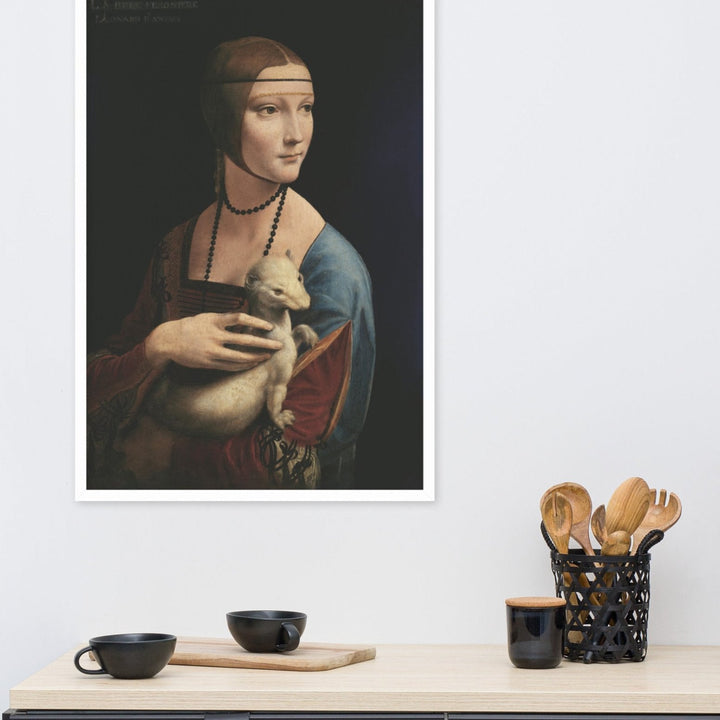 Poster - Leonardo da Vinci, Dame mit dem Hermelin Leonardo da Vinci artlia