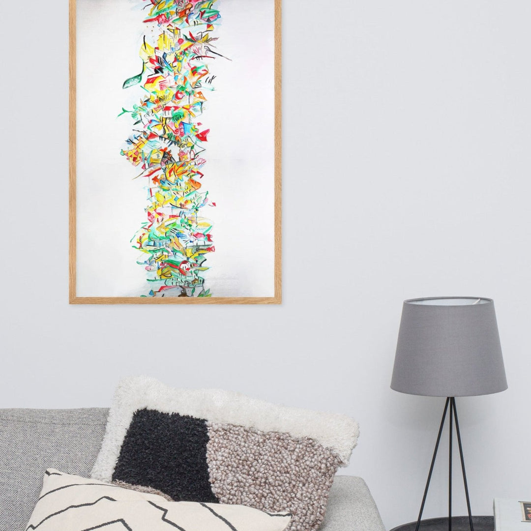 Poster - Lia Broecker-Jakob, Composition 2008-09-1 artlia