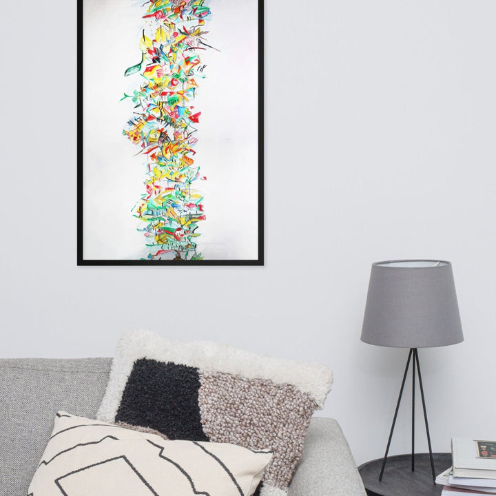 Poster - Lia Broecker-Jakob, Composition 2008-09-1 artlia