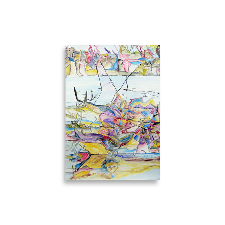 Poster - Lia Broecker-Jakob, Composition Sjeverna zemlja Teutonaca artlia