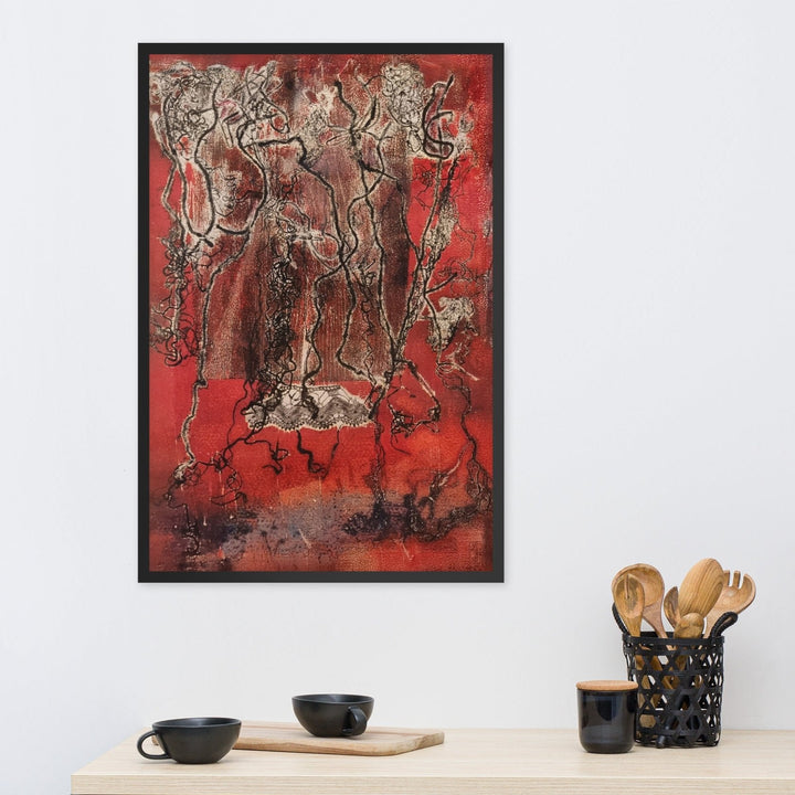 Poster - Lia Broecker-Jakob, Monotypie 5940 artlia