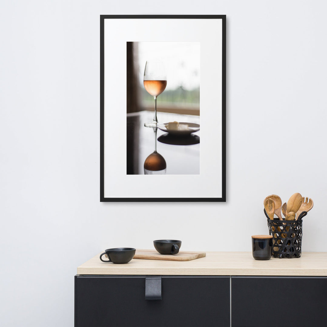 Poster mit Passepartout - Time for yourself Kuratoren von artlia artlia