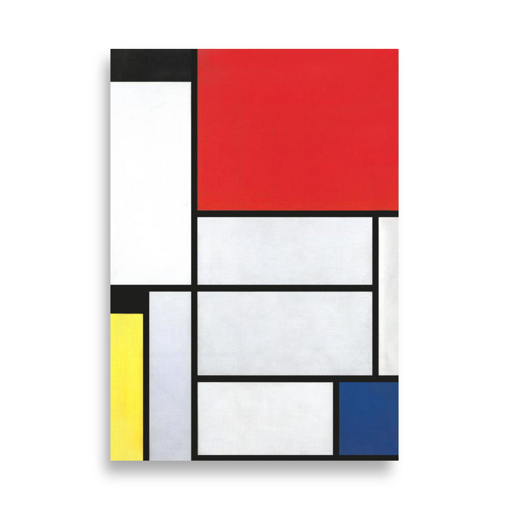 Poster - Mondrian, Tableau I Piet Mondrian ohne Rahmen / 21×30 cm artlia