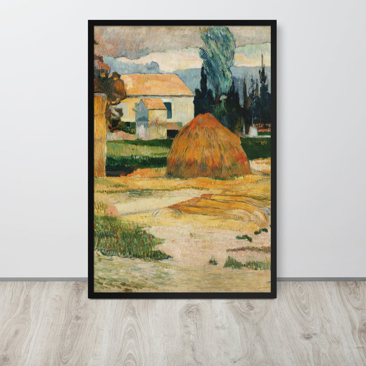 Poster - Paul Gauguin, Landschaft bei Arles artlia