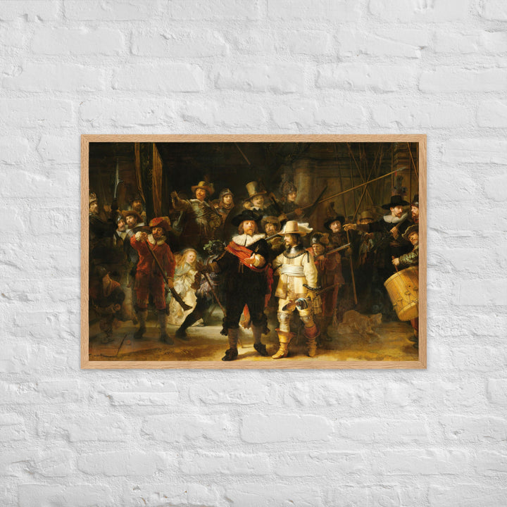 Poster - Rembrandt van Rijn, Die Nachtwache Rembrandt van Rijn artlia