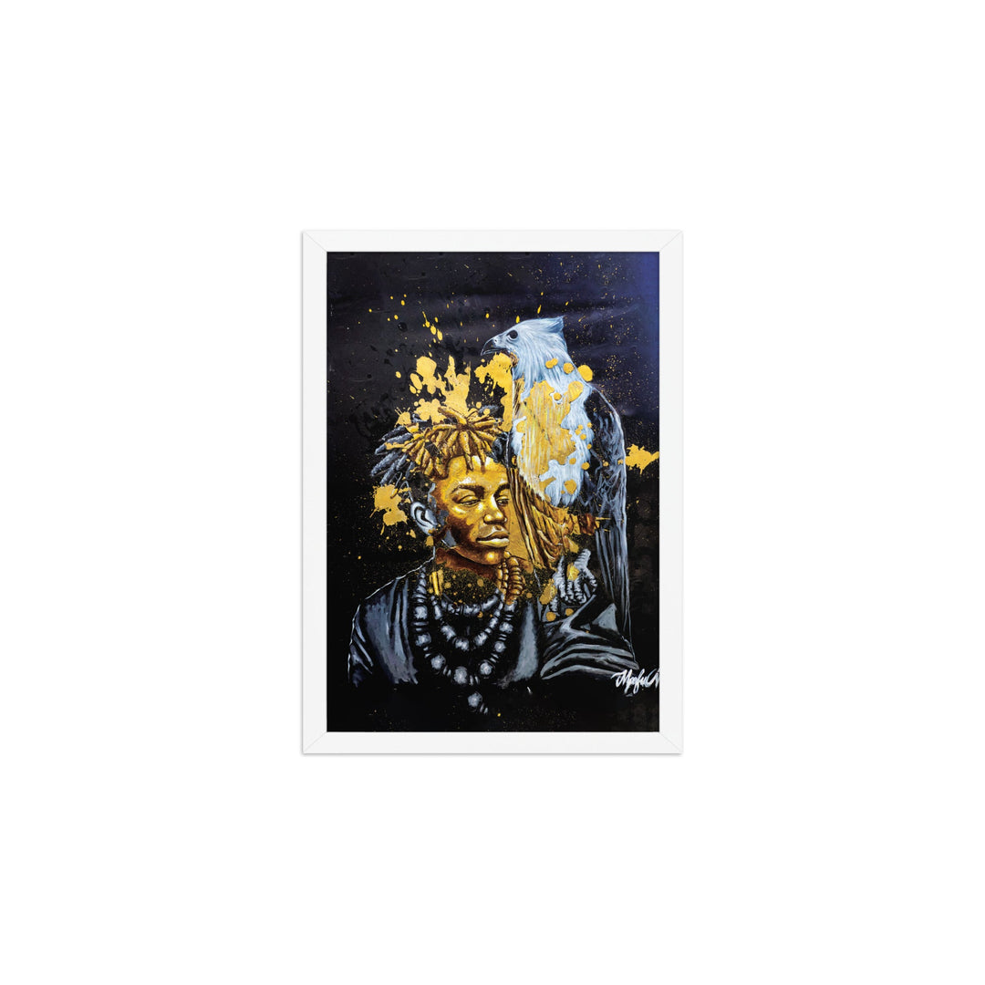 Poster - Royal Spirit (the Crown Prince), Nokuthula M Mpofu Nokuthula M Mpofu Weiß / A2 (42×59.4 cm) artlia