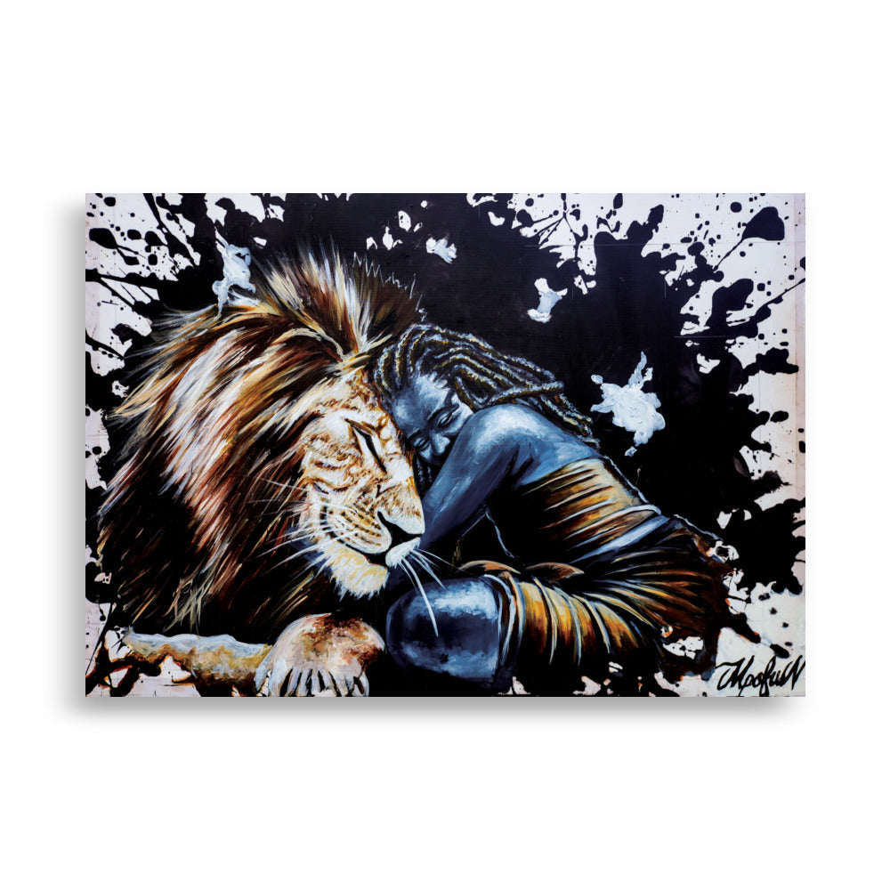 Poster - The Lioness, Nokuthula M Mpofu Nokuthula M Mpofu ohne Rahmen / 21×30 cm artlia