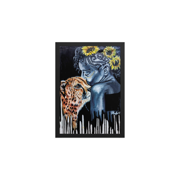 Poster - The Tamer, Nokuthula M Mpofu Schwarz / A2 (42×59.4 cm) artlia
