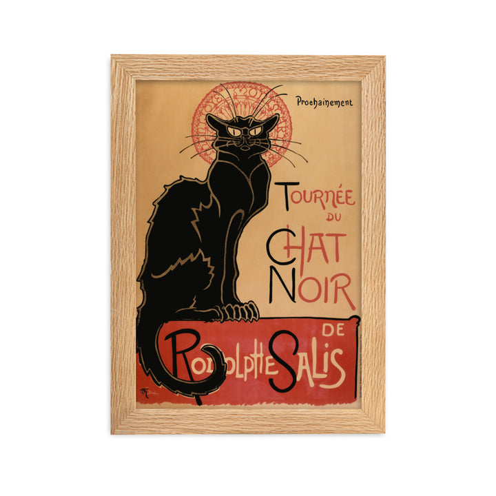 Poster - Théophile Steinlen, Le Chat Noir Oak / 21×30 cm artlia