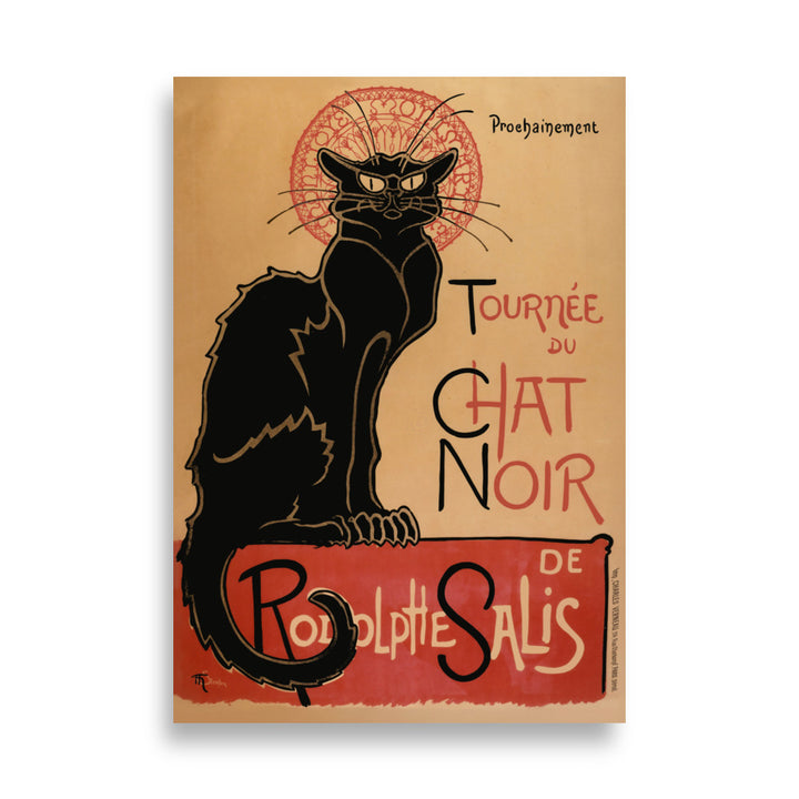Poster - Théophile Steinlen, Le Chat Noir ohne Rahmen / 21×30 cm artlia