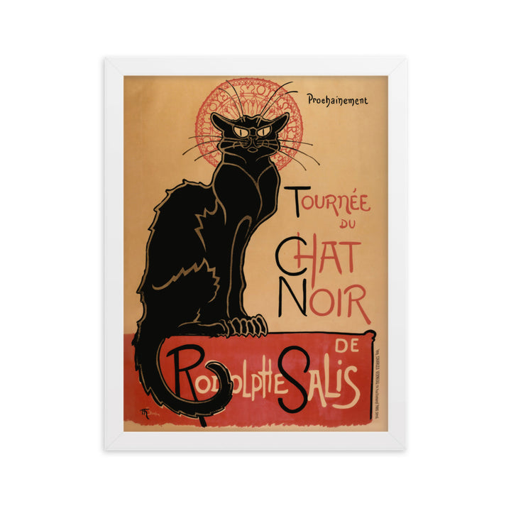 Poster - Théophile Steinlen, Le Chat Noir Weiß / 30×40 cm artlia