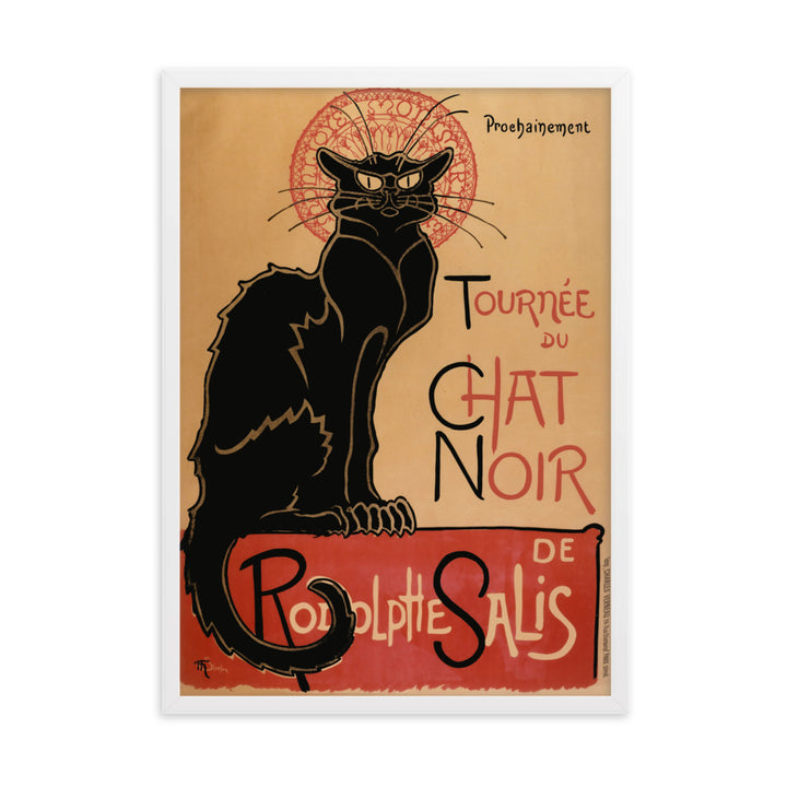 Poster - Théophile Steinlen, Le Chat Noir Weiß / 50×70 cm artlia