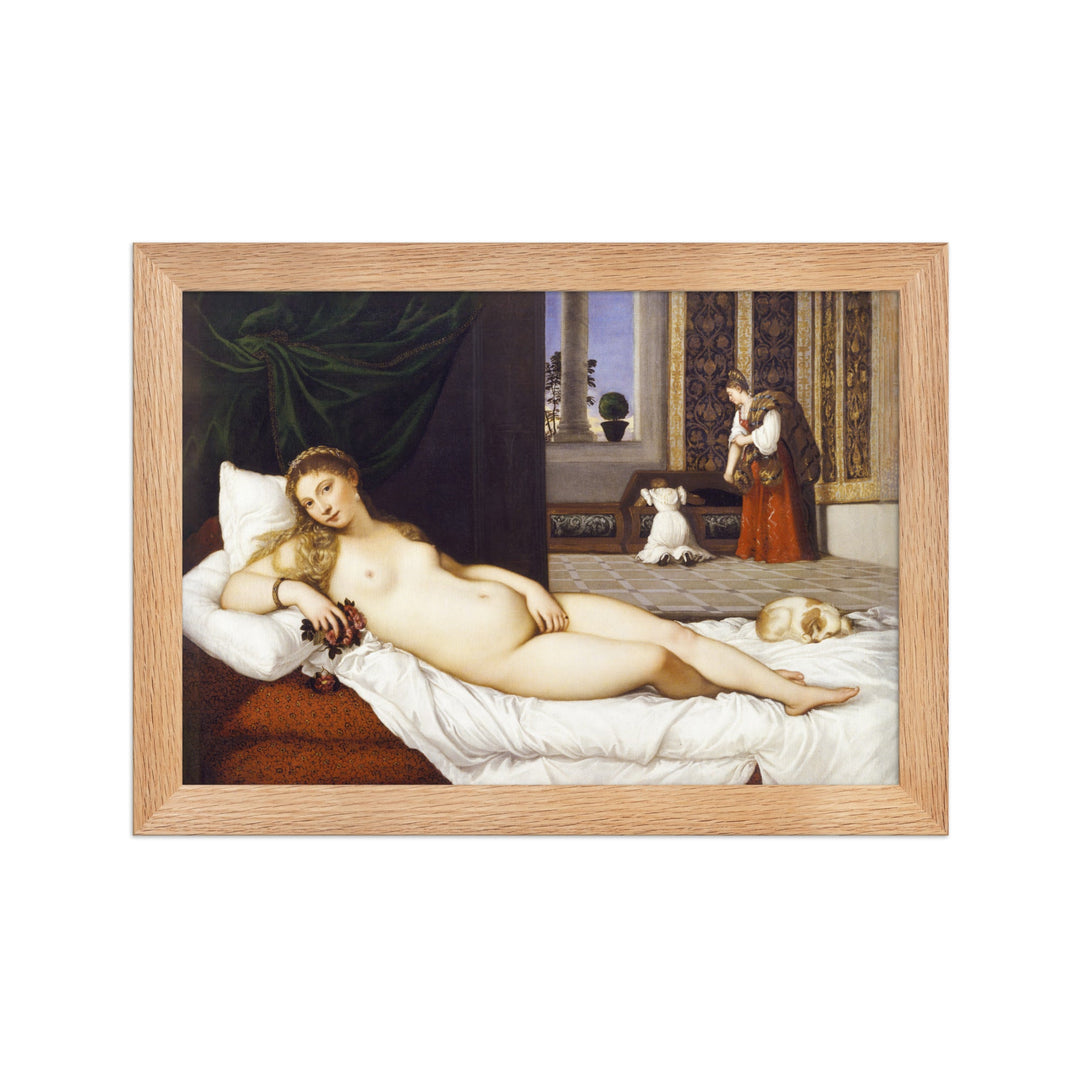 Poster - Tizian, Venus of Urbino ARTLIA Oak / 21×30 cm artlia