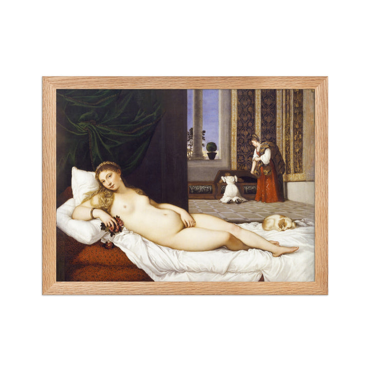 Poster - Tizian, Venus of Urbino ARTLIA Oak / 30×40 cm artlia