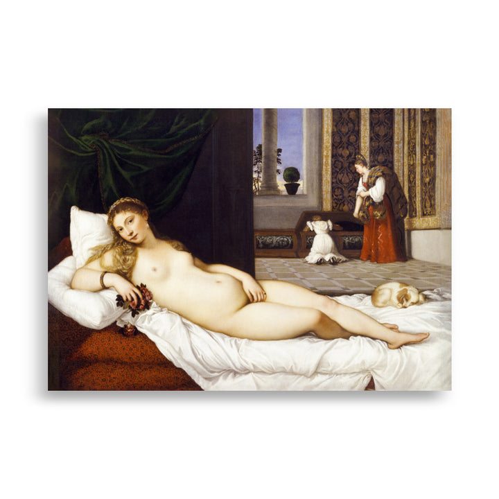 Poster - Tizian, Venus von Urbino Tizian ohne Rahmen / 21×30 cm artlia