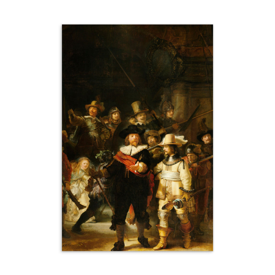 Postkarte - Rembrandt van Rijn, Die Nachtwache artlia
