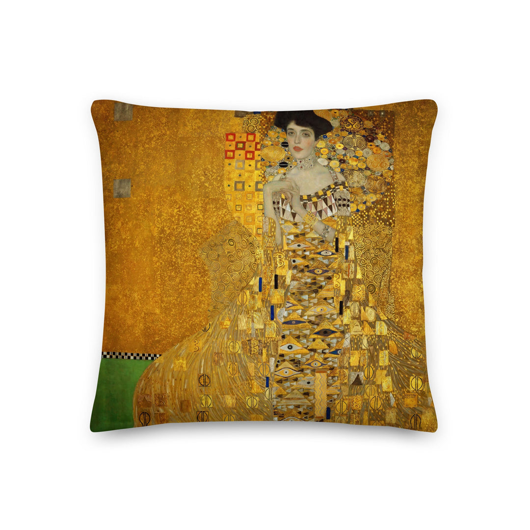 Premium-Kissen - Gustav Klimt, Adele Bloch-Bauer Gustav Klimt 46x46 cm (18″×18″) artlia