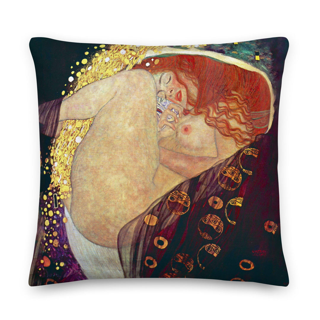 Premium-Kissen - Gustav Klimt, Danae Gustav Klimt 56x56 cm (22″×22″) artlia