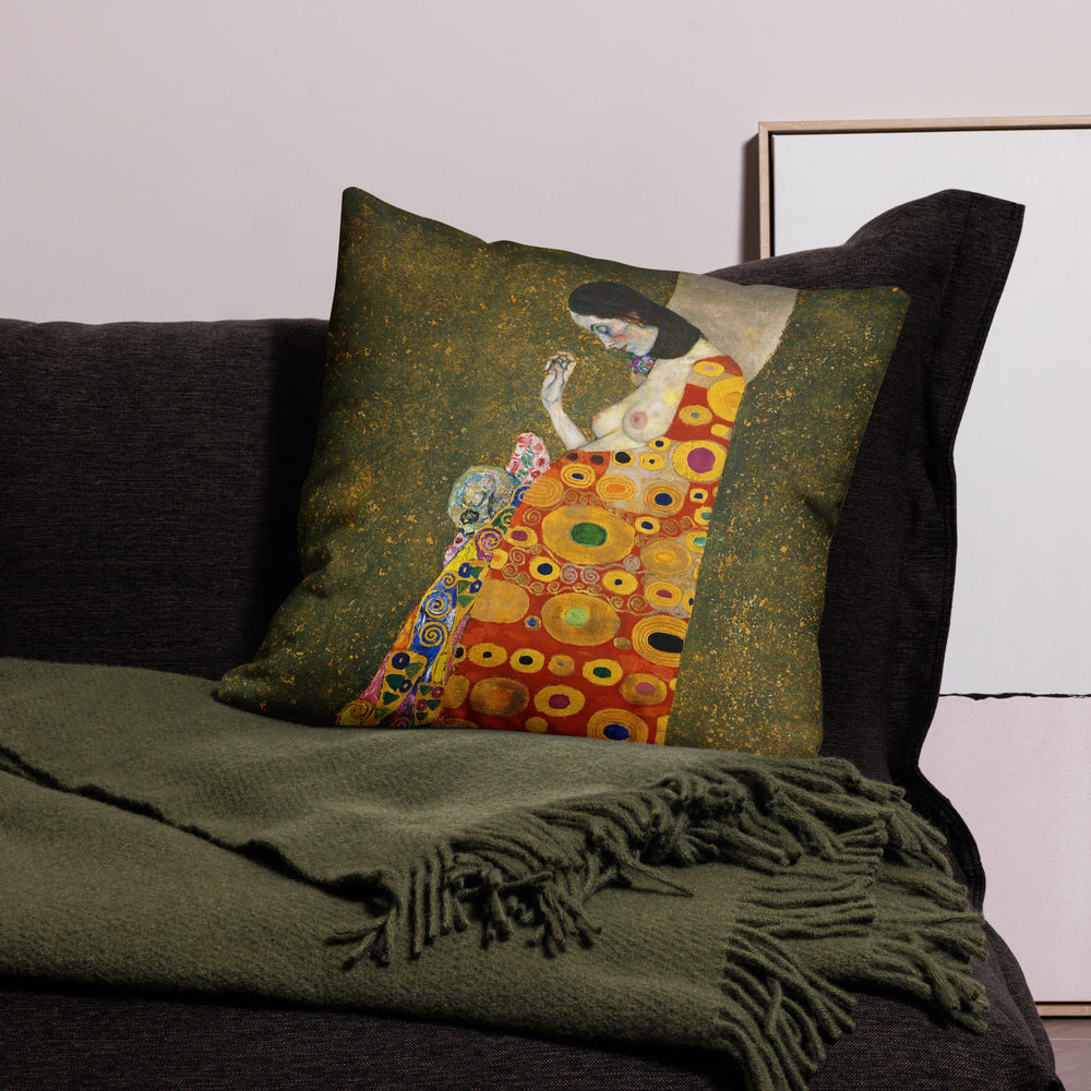 Premium-Kissen - Gustav Klimt, Hope II Gustav Klimt artlia