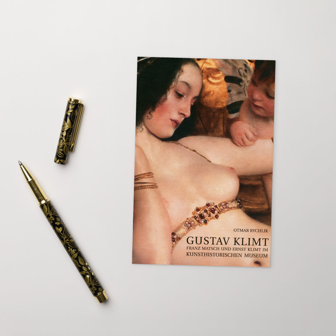 Postkarte - Gustav Klimt im Kunsthistorischen Museum