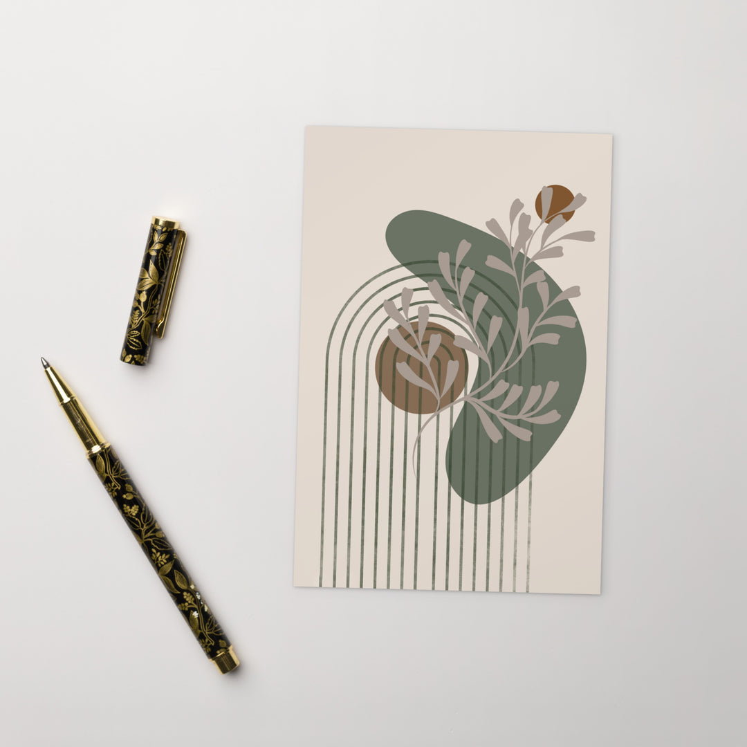 Postkarte - Spiral Garden