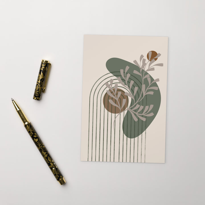 Postkarte - Spiral Garden