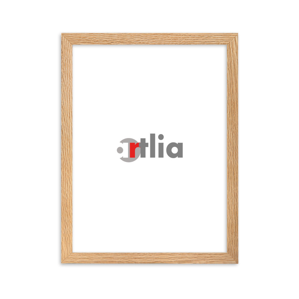 Bilderrahmen Eiche vertical Kuratoren von artlia 30×40 cm artlia