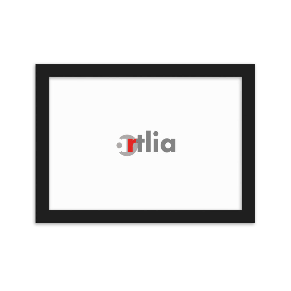 Bilderrahmen schwarz horizontal Kuratoren von artlia 21×30 cm artlia