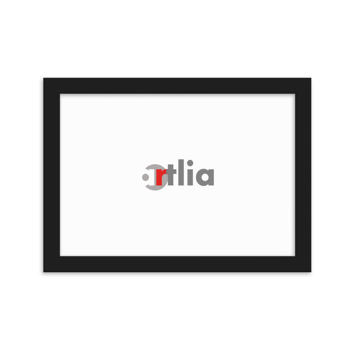 Bilderrahmen schwarz horizontal Kuratoren von artlia 21×30 cm artlia