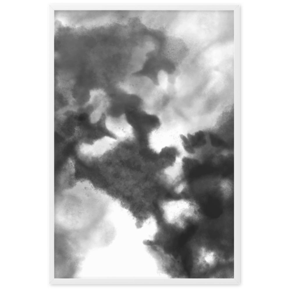 Black Watercolor - Poster Kuratoren von artlia artlia
