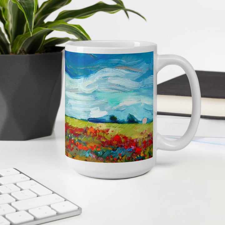 Blumenfelder - Tasse Kuratoren von artlia 0,44 L artlia