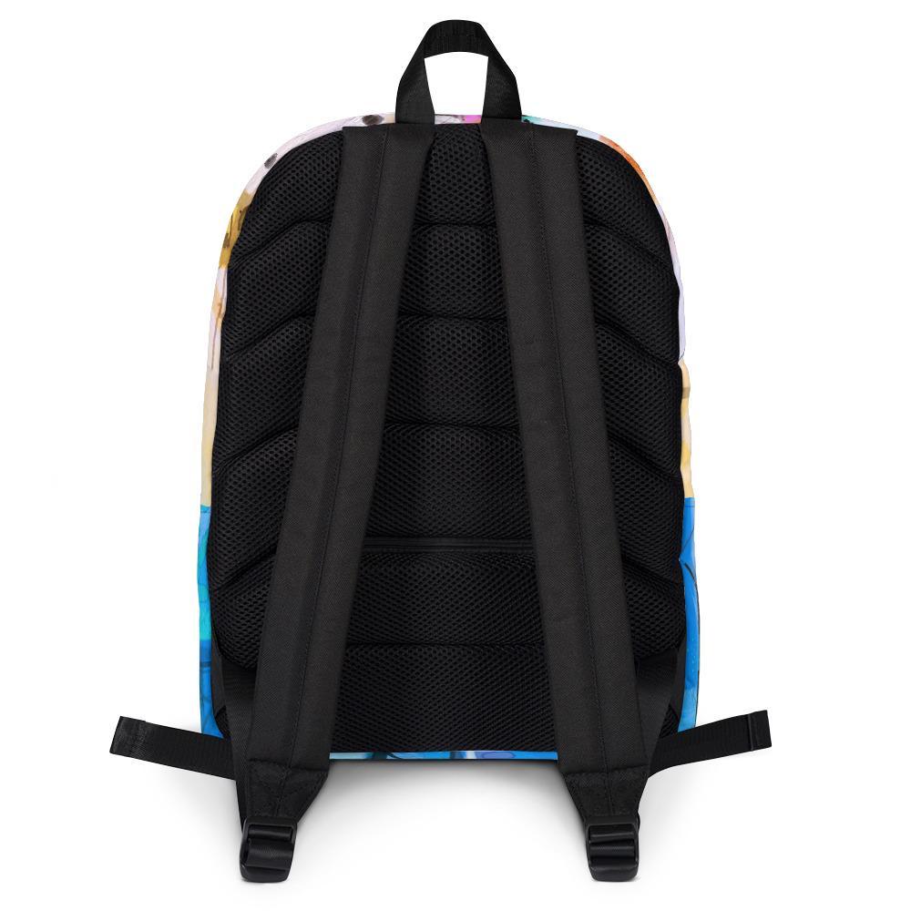 Bunte Fantasie - Rucksack mit Vordertasche Kuratoren von artlia artlia