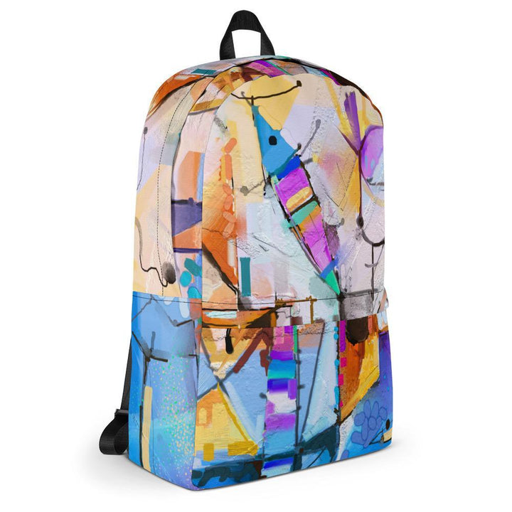 Bunte Fantasie - Rucksack mit Vordertasche Kuratoren von artlia artlia