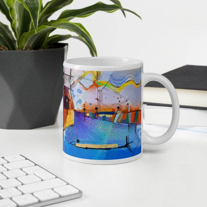 Bunte Fantasie - Tasse Kuratoren von artlia 0,33 L artlia