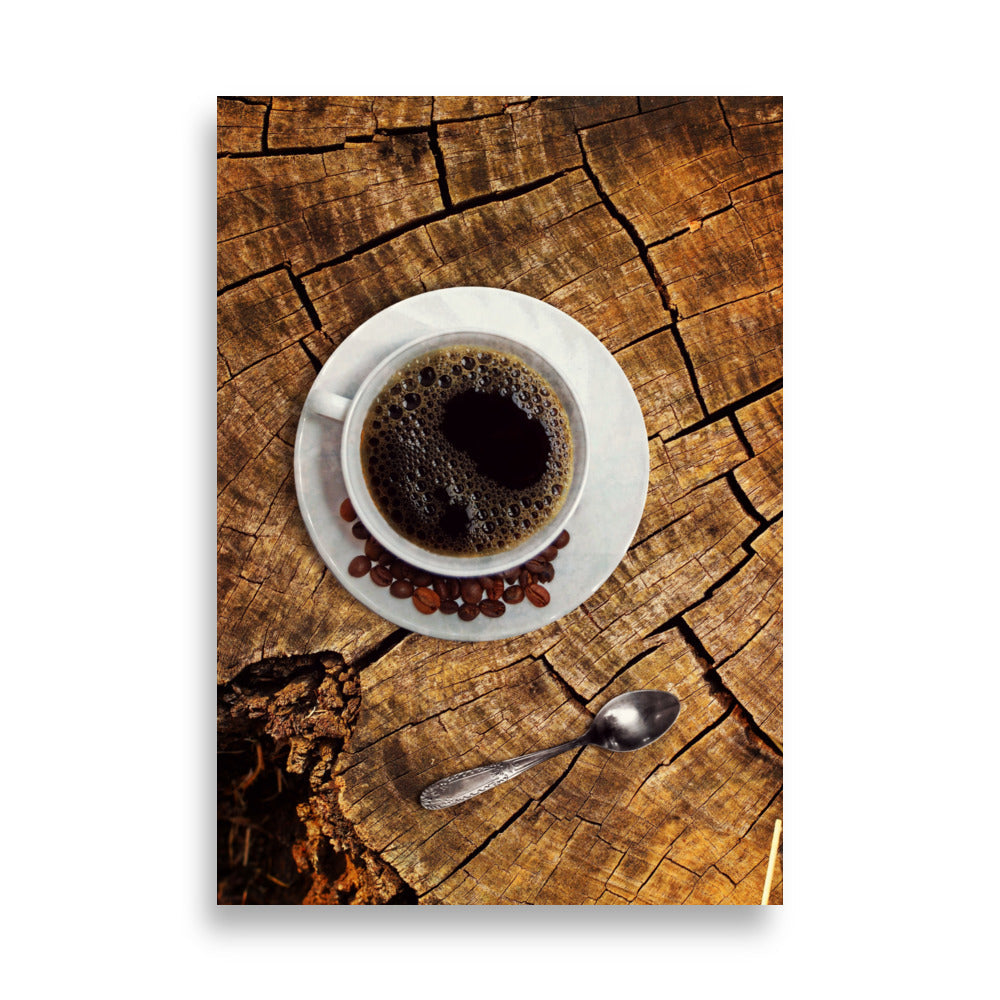 Café in nature - Poster Kuratoren von artlia 70×100 cm artlia