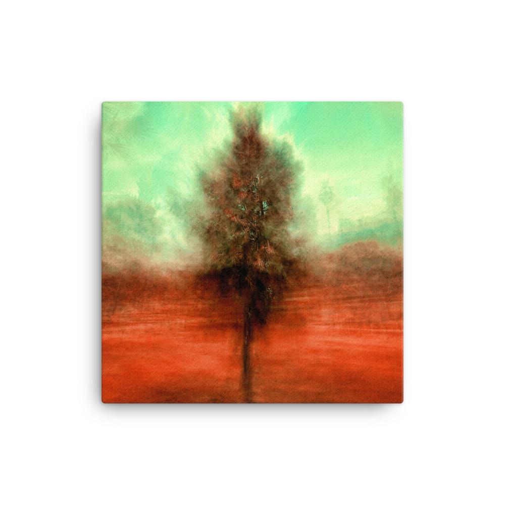 Der schlafende Baum - Leinwand Kuratoren von artlia 30x30 cm artlia