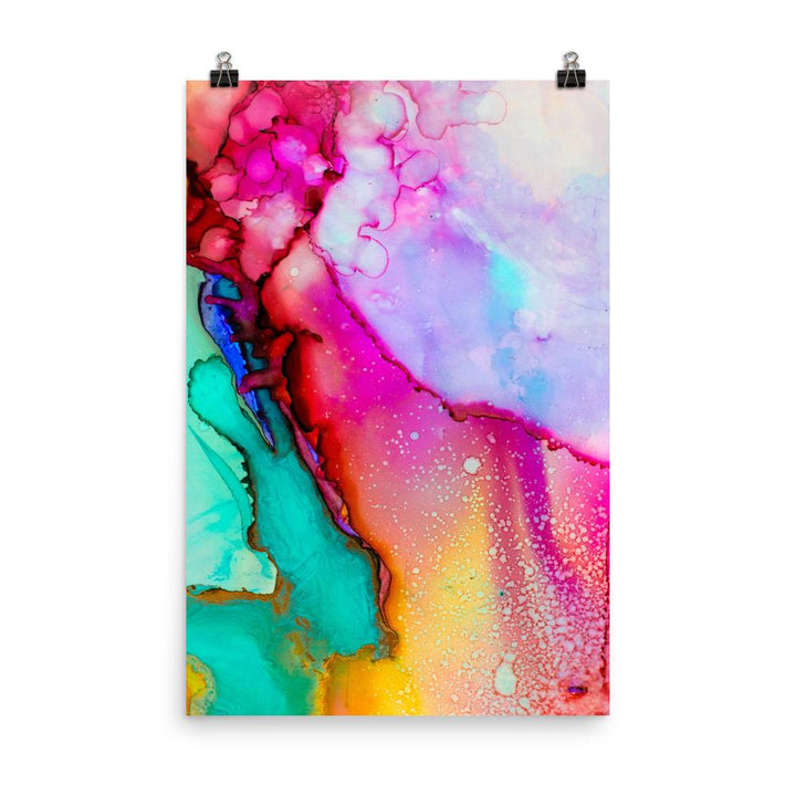 Farbenspiel - Poster Kuratoren von artlia 30x45 cm artlia