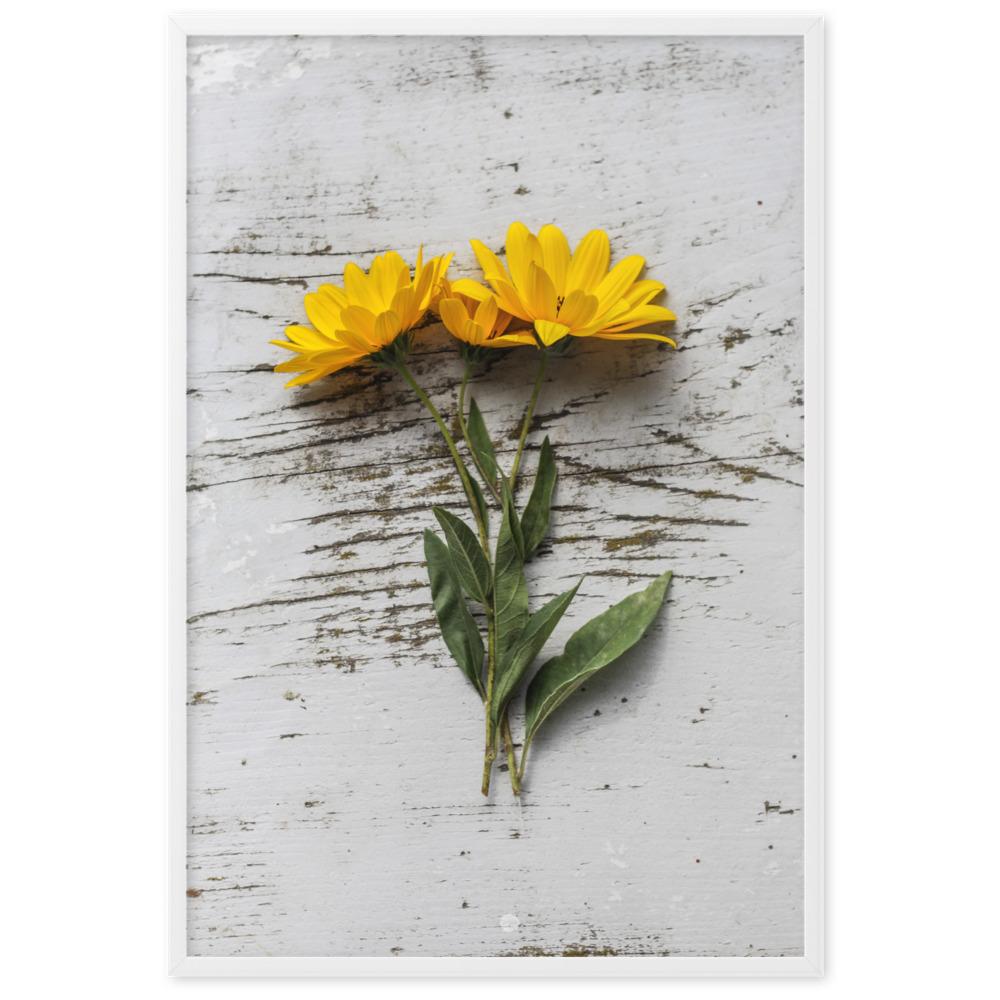 gelbe Blumen Yellow Flowers 6 - Poster Kuratoren von artlia artlia