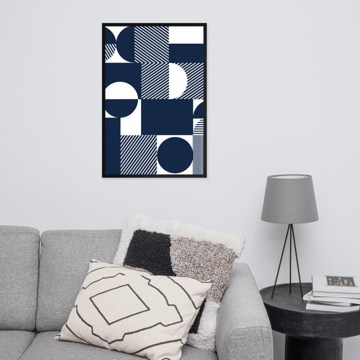 Geometric 48 - Poster im Rahmen artlia artlia