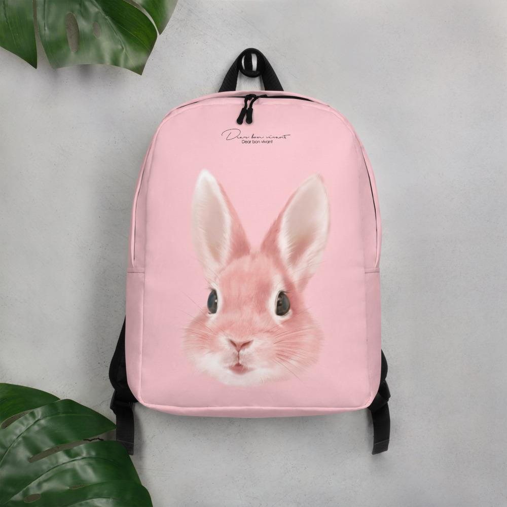 Häschen - Rucksack dear.bon.vivant pink artlia