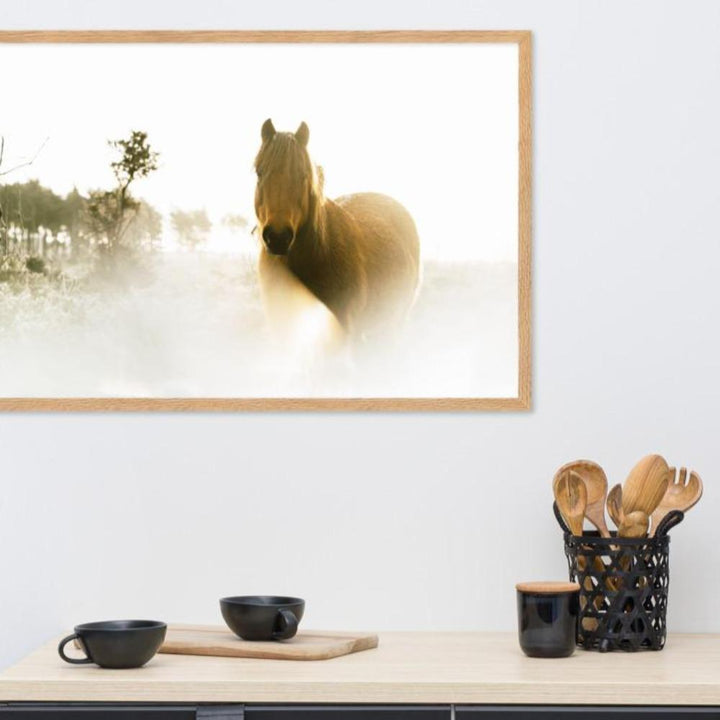 Horse in Dream Pferd im Traum - Poster artlia artlia