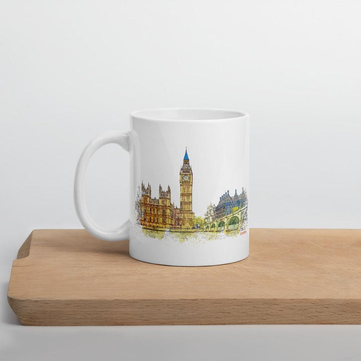 London in Orange - Tasse Kuratoren von artlia artlia