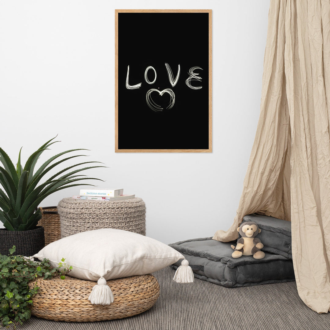 Love with Heart - Poster Kuratoren von artlia artlia