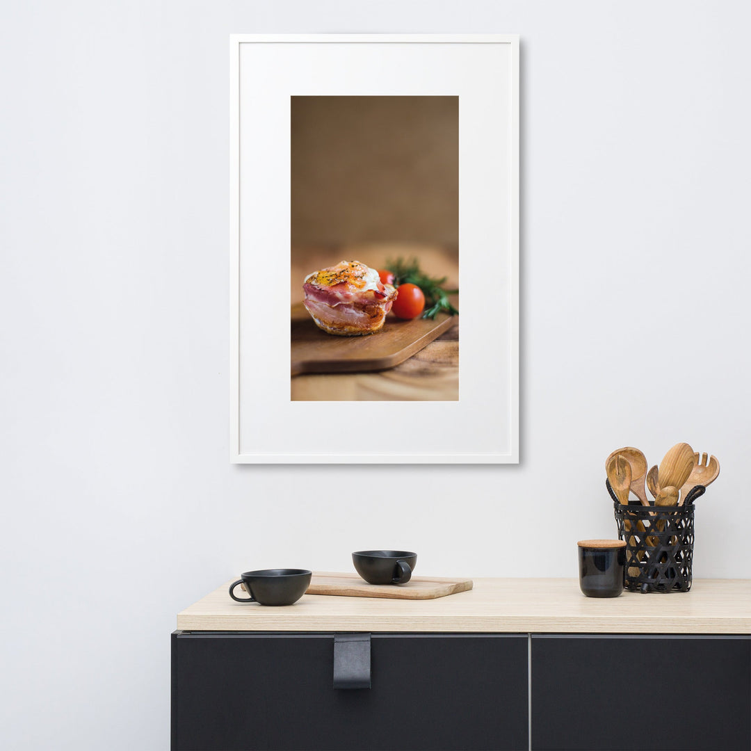 Poster mit Passepartout - Guten Appetit Kuratoren von artlia artlia