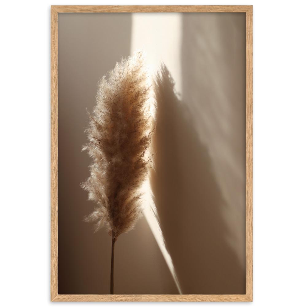 Reeds 02 - Poster im Rahmen artlia Oak / 61×91 cm artlia