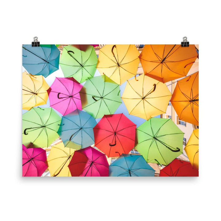 Regenbogenschirm - Poster Kuratoren von artlia 30x41 cm artlia