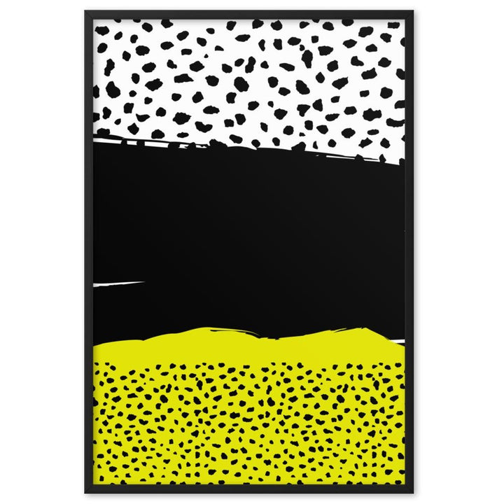 Spots - Poster im Rahmen artlia Schwarz / 61×91 cm artlia